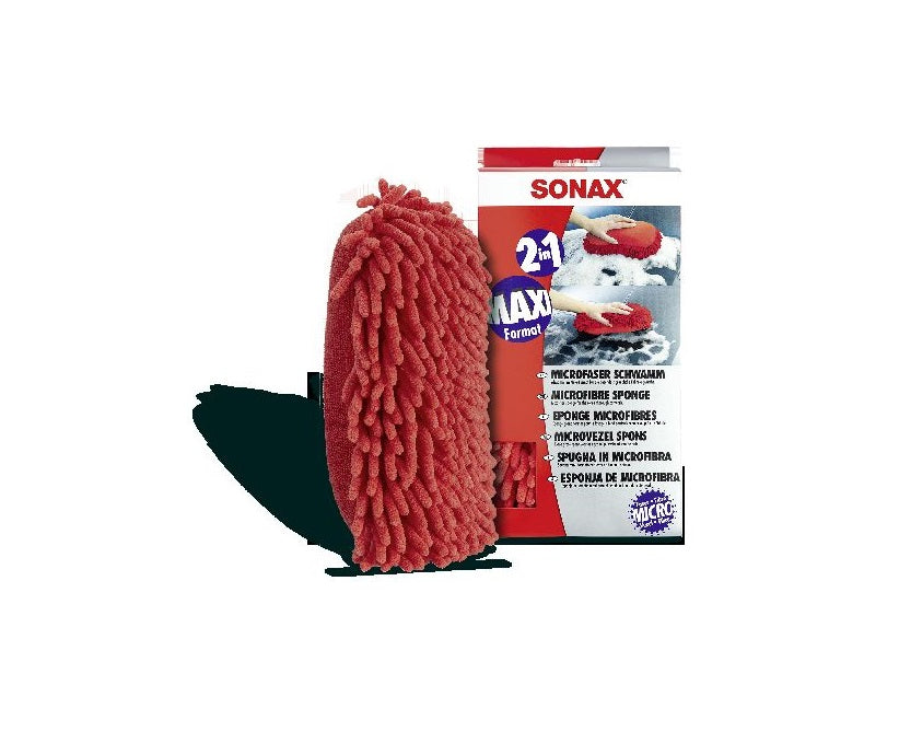 SONAX BURETE MAXI DIN MICROFIBRA 2 IN 1