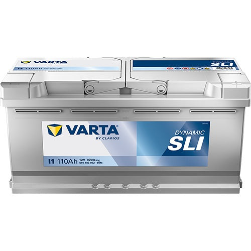 VARTA DYNAMIC SLI 12V 110Ah EN 920A 393x175x190mm