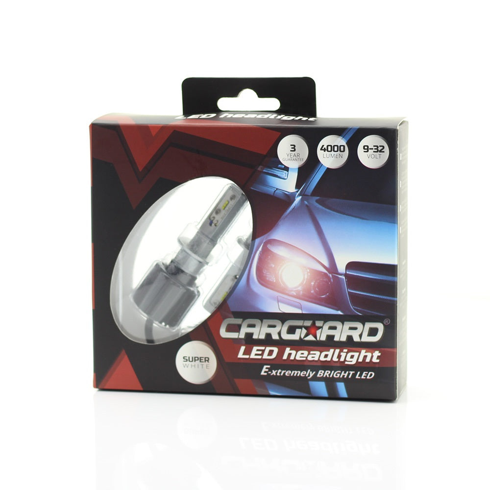 Set 2 Becuri Auto LED H1 Carguard - 6000K, Plug & Play, 12V
