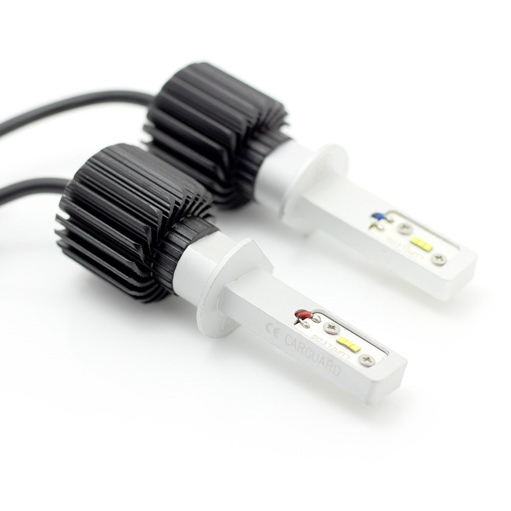 Set 2 Becuri Auto LED H1 Carguard - 6000K, Plug & Play, 12V