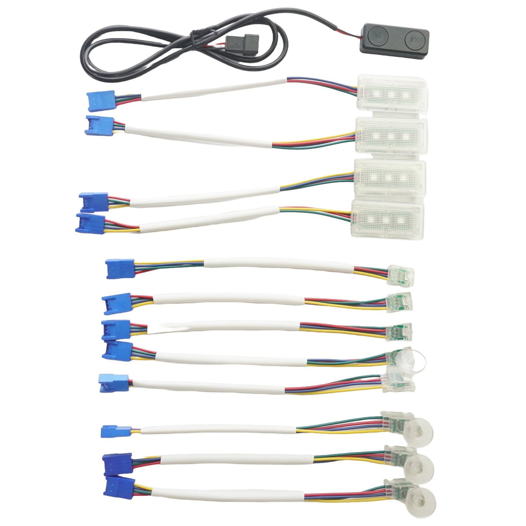 Kit lumini ambientale Profesionale RGB - Carguard