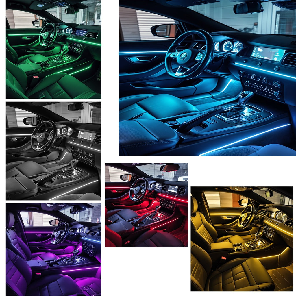 Kit lumini ambientale Profesionale RGB - Carguard