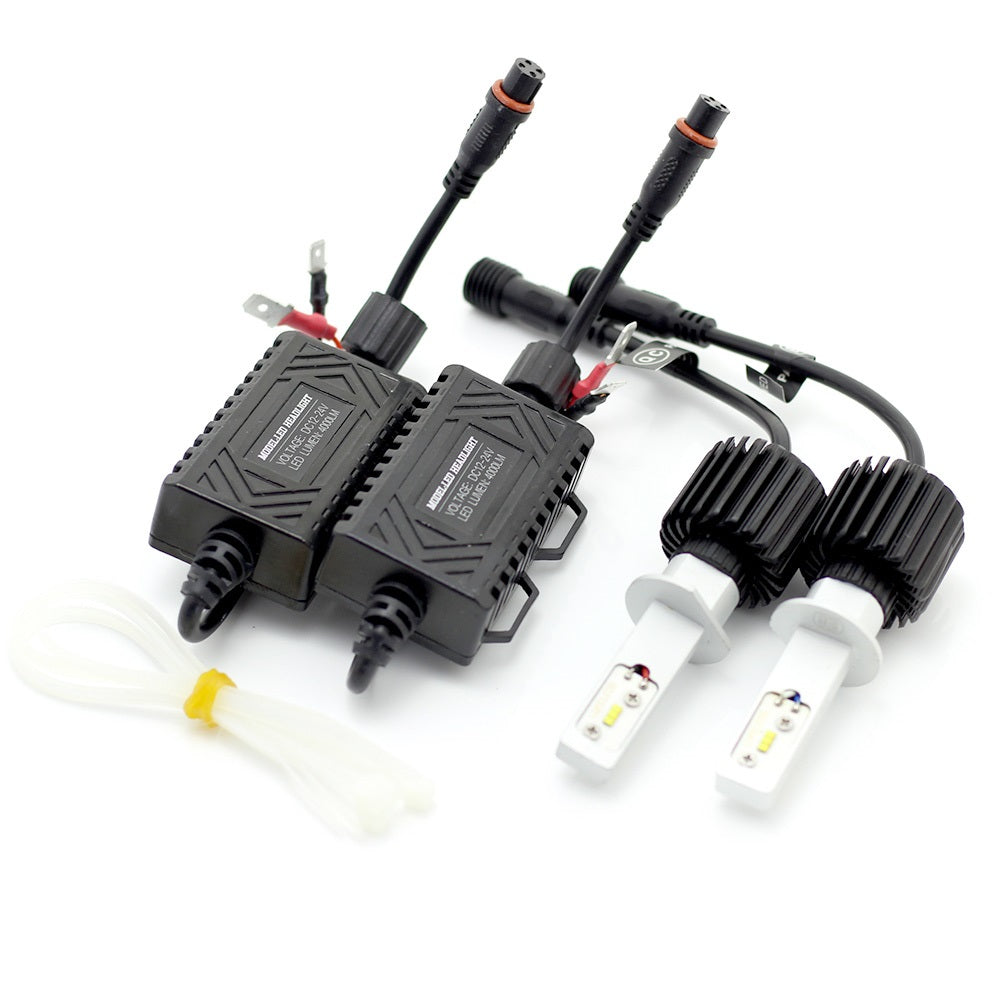 Set 2 Becuri Auto LED H1 Carguard - 6000K, Plug & Play, 12V