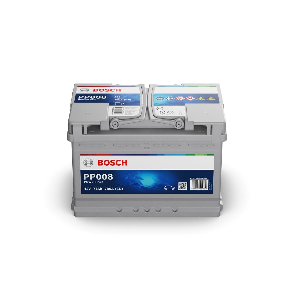 BOSCH Power + Line 12V 77Ah EN 780A 278x175x190mm
