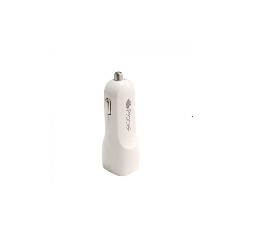 INCARCATOR AUTO DUAL 2.1 USB ALB -T.VERDE