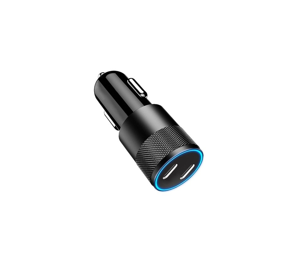 INCARCATOR AUTO SUPER FAST CHARGE 60W NEGRU CU 2 PORTURI