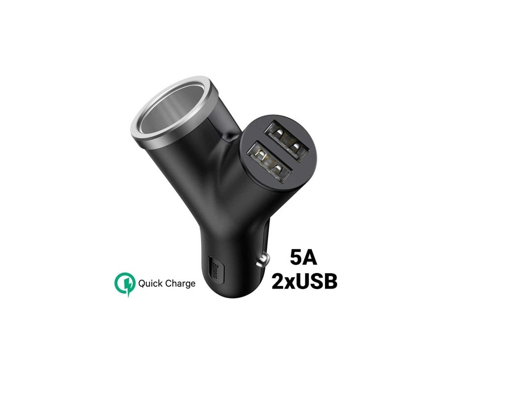 INCARCATOR AUTO TYPE-Y DUAL USB SI BRICHETA