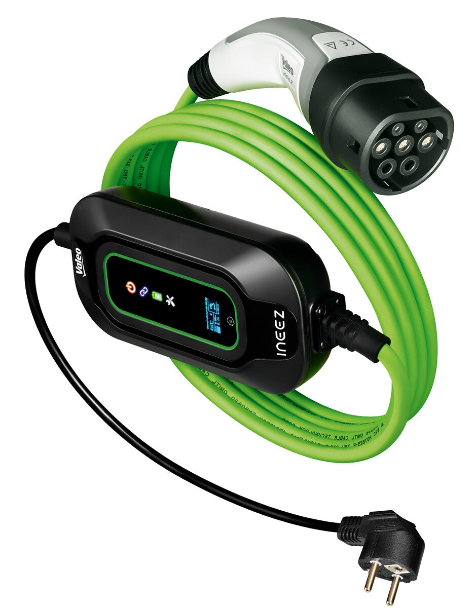 Încărcător auto electric mobil VALEO T2 – Schuko 3.7 kW, 7.5m, Monofazat, Portabil