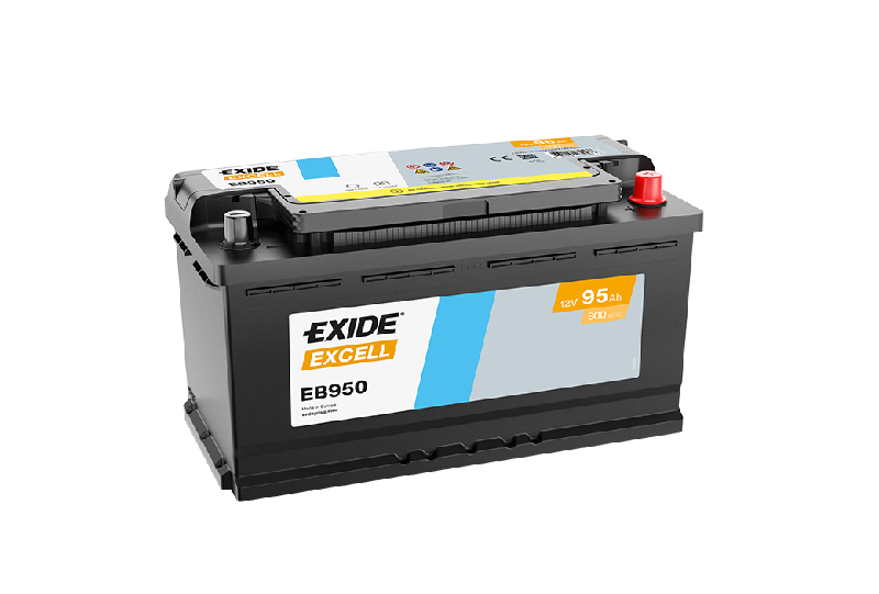 EXIDE EXCELL 12V 95Ah EN 800A 353x175x190mm