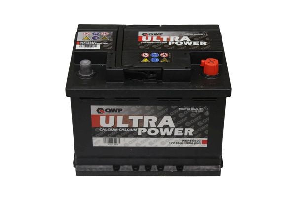 QWP Ultra Power 12V 56Ah EN 480 A 242x175x190mm