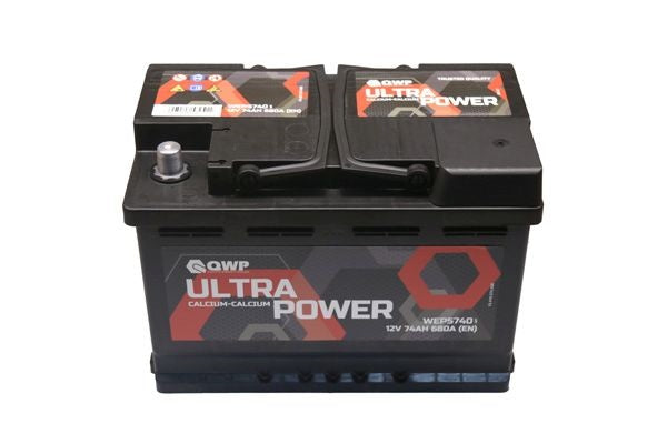 QWP Ultra Power 12V 74Ah EN 680 A 278x175x190mm
