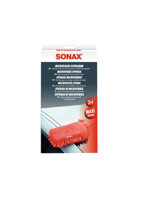 SONAX  BURETE MAXI DIN MICROFIBRA 2 IN 1