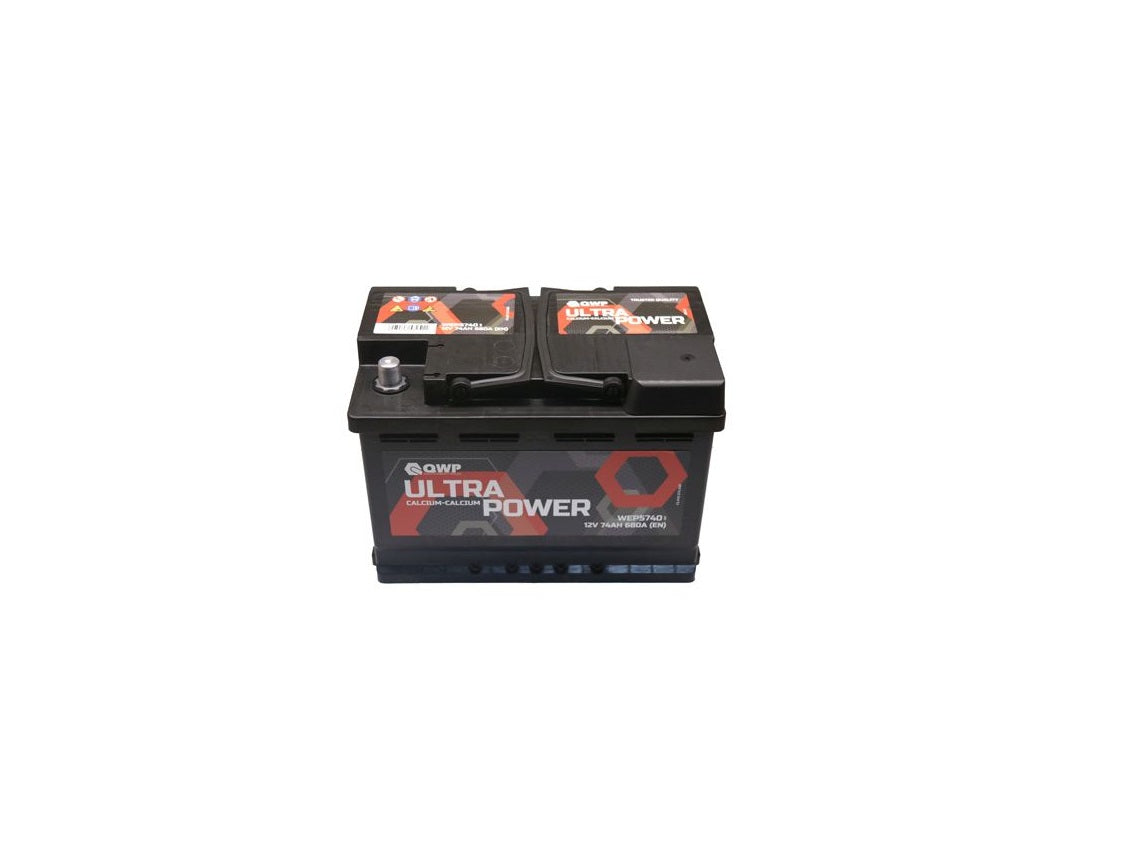 QWP BATERIE ULTRA POWER 12V 74 Ah EN 680A 278x175x190mm