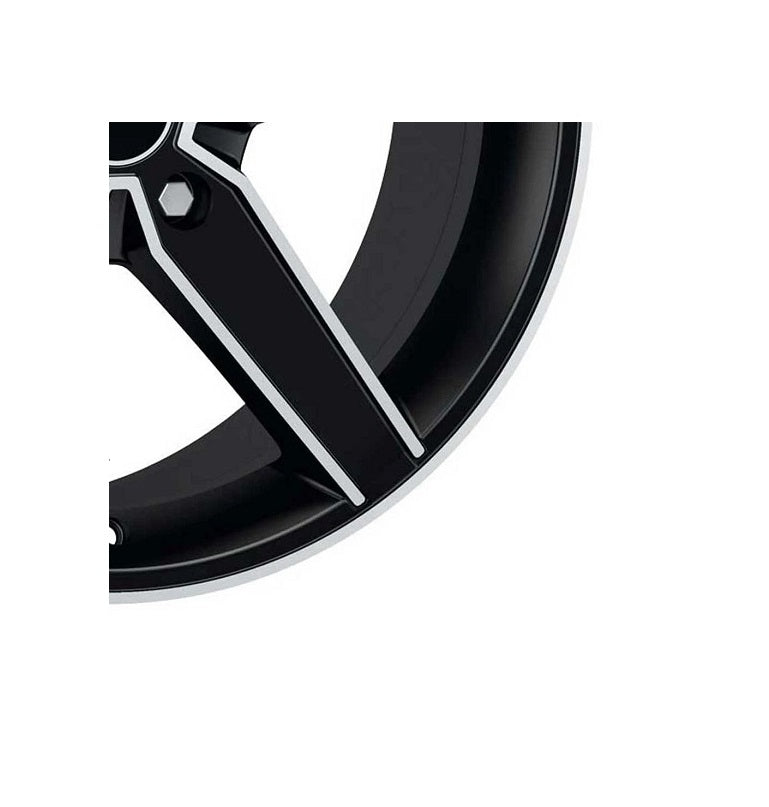 Jantă aliaj AUTEC 7.5x17 ET35 5x112, 17 inch, pentru VW / Audi / Mercedes / Skoda, Negru