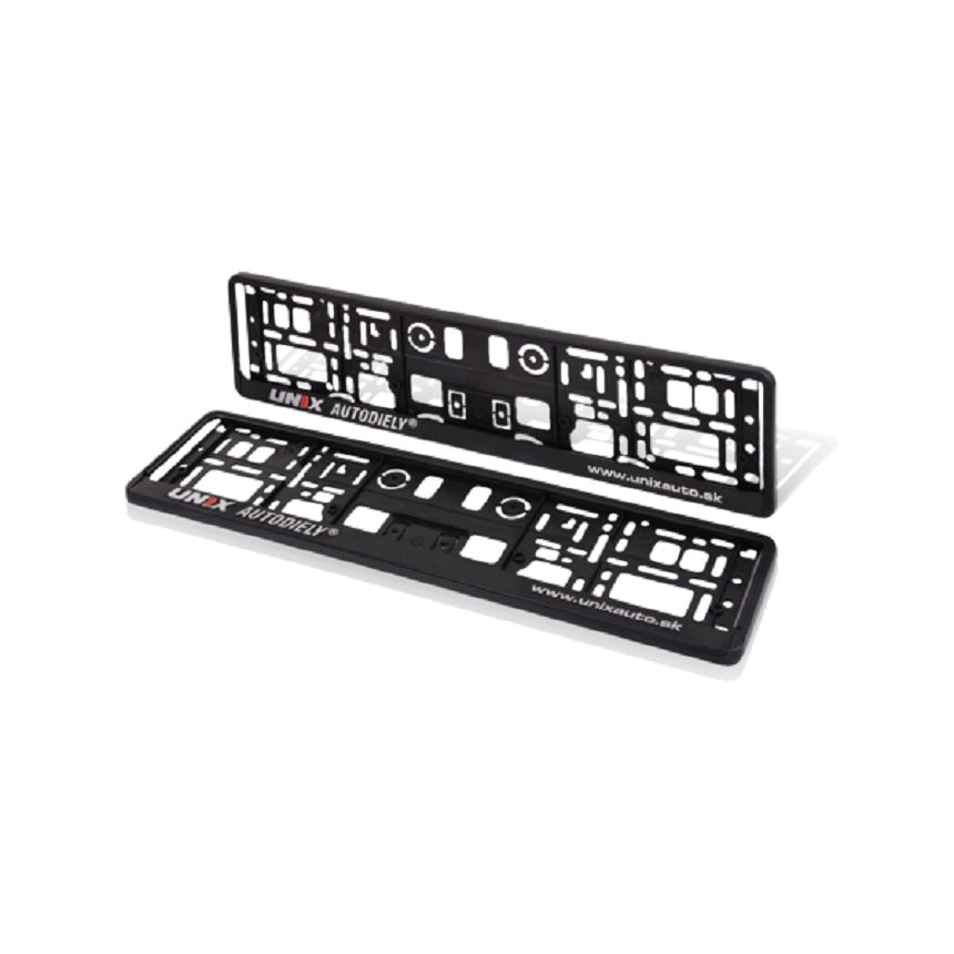 Suport placute inmatriculare - Litere crom 3D